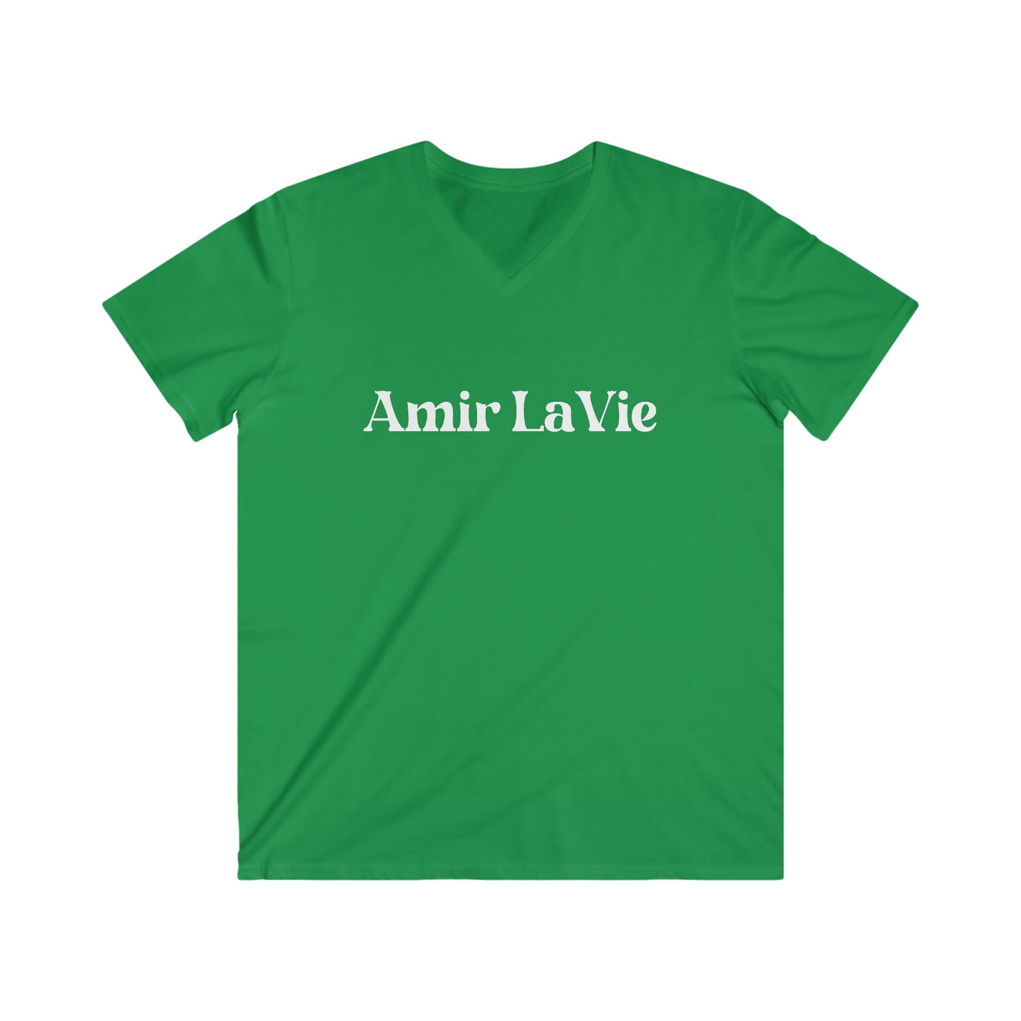 Amir LaVie  - Men V-Neck fitted Tee